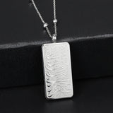 Muslim Ayatul Kursi Pendant Stainless Steel Tag