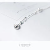 925 Sterling Silver Vintage Palace Bell Anklet For Women Small Sphere Anklets