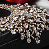 Rhinestone Wedding Necklace Bridal Jewelry