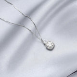 2ct D Moissanite Pendant 925 Sterling Silver Charm Wedding Pendants Necklace