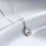 2ct D Moissanite Pendant 925 Sterling Silver Charm Wedding Pendants Necklace