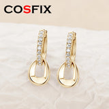 Moissanite Hoop Earrings 925 Silver D VVS1 Diamond Dangle Fine Jewelry