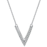 Moissanite Necklace D V Pendant S925 Sterling Silver Jewelry For Women