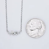 Moissanite 925 Silver Necklace D Pendants Choker for Women