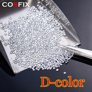 0.7-3mm D Brilliant Cut Moissanite Diamonds