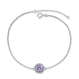 COSFIX1CT Moissanite Bracelet S925 Silver Starry Diamond Bracelet