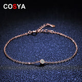 Moissanite Bracelet 925 Silver 3mm Zircon Diamond Bracelet for Women