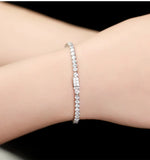 High Carbon Diamond Bracelet 3mm Zircon Women's Jewelry