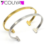 Silver 2 Classic Love Bangle Girls Bracelet