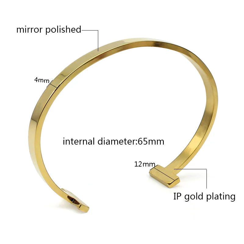 Silver 2 Classic Love Bangle Girls Bracelet