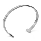 Silver 2 Classic Love Bangle Girls Bracelet