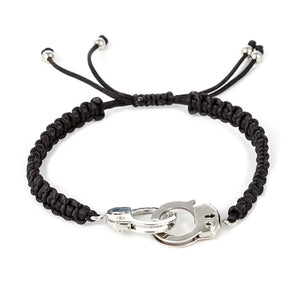 Rope Chain Handcuff Couple Bracelets Punk Hip-hop Boys Charm