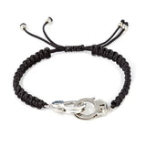 Rope Chain Handcuff Couple Bracelets Punk Hip-hop Boys Charm