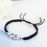 Rope Chain Handcuff Couple Bracelets Punk Hip-hop Boys Charm