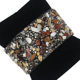 Bohemian Wrap Magnetic Leather Bracelet - White