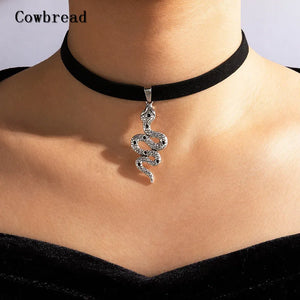Sexy Snake Necklace Animal Choker Jewelry