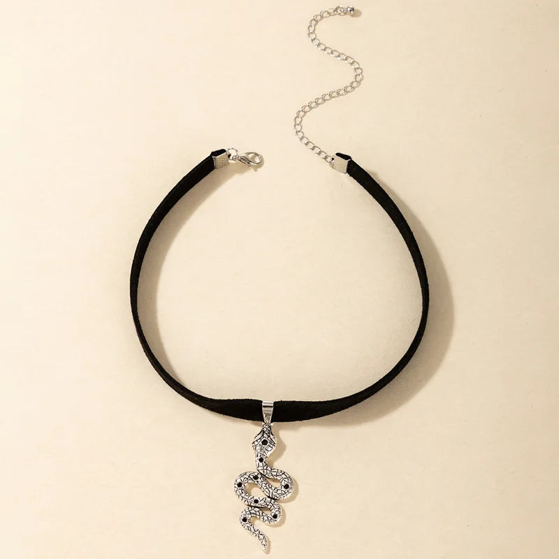 Sexy Snake Necklace Animal Choker Jewelry