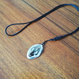 Carving Pendant Female Genital Necklace Pendant for Birthday Wedding Wear
