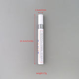 CPDD 12 Colors Epoxy Resin Drawing Pen Metallic Permanent Markers Kit