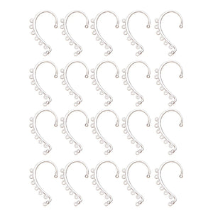 20Pcs Long Chain Tassel Drop Ear Cuff Wrap DIY Earrings