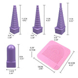 CPDD 3 Shapes Wire Spiral Maker Roller Quilling Modeling Jewelry Tools