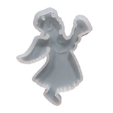 Christmas Tree/Socks/Santa Claus Silicone Mold with Hole Keychain Pendant