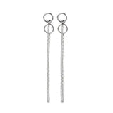 CPDD Korea Jewelry KPOP Hip Hop Punk Tassel Chain Earring Kit