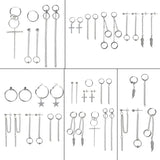 CPDD Korea Jewelry KPOP Hip Hop Punk Tassel Chain Earring Kit