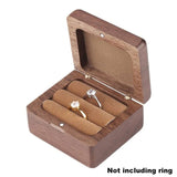Wood Ring Box Jewelry Holder. Engagement Ring Box