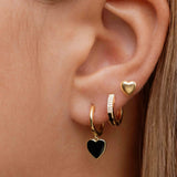 Women's CZ Zircon Dripping Hoop Earrings