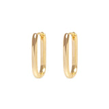 Silver Filled Hoop Earrings Women Piercing Stud Earrings Party Wedding Jewelry
