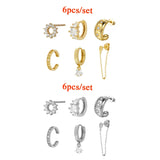 CZ Zircon Women's Earrings Set Jewelry