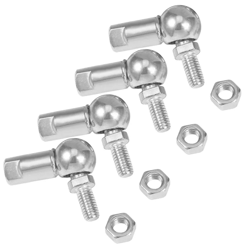 CS8 Rod End Ball Stud M5X0.8mm Carbon Steel 4Pcs