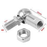 CS8 Rod End Ball Stud M5X0.8mm Carbon Steel 4Pcs