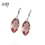 CSJ Zultanite Earring 925 Silver Sultanite Fine Jewelry Gift Box
