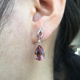 Diaspore Zultanite Earrings Sterling Silver 925