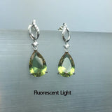Diaspore Zultanite Earrings Sterling Silver 925