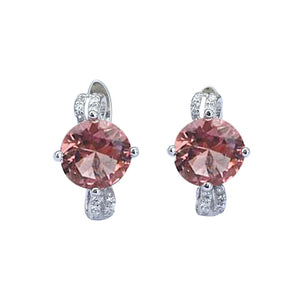 CSJ Zultanite Earring 6.0 MM Sterling Silver Round 925 Wedding Party Gift