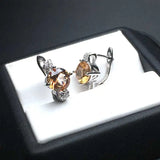 CSJ Zultanite Earring 6.0 MM Sterling Silver Round 925 Wedding Party Gift