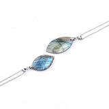 Labradorite Moonstone Sunstone Necklace for Divination