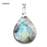 Labradorite Moonstone Sunstone Necklace for Divination