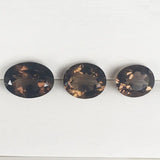 Natural Smoky Quartz Oval Shape Loose Gemstone for Jewelry DIY