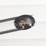 Natural Smoky Quartz Oval Shape Loose Gemstone for Jewelry DIY