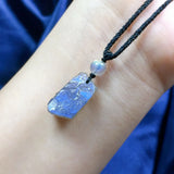 Labradorite Moonstone Sun stone Necklace - Fine Jewelry