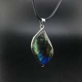 CSJ Labradorite Moonstone Sunstone Necklace