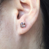 CSJ Diaspore Zultanite Stud Earrings 925 Silver