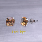 CSJ Diaspore Zultanite Stud Earrings 925 Silver