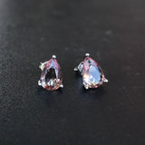 Zultanite Earring Sterling Silver 925 Pear 6*8MM Created Sultanite Jewelry