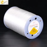 CSJA 1000M Elastic Line Transparent Crystal Cord for DIY Jewelry Making