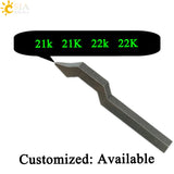 CSJA 21k 21K 22k 22K Custom Metal Steel Punch for Jewelry E236